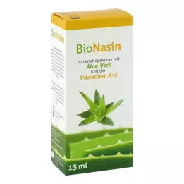 BIONASIN Nosies priežiūros purškalas, 15 ml