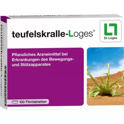 TEUFELSKRALLE-LOGES Plėvele dengtos tabletės, 100 vnt