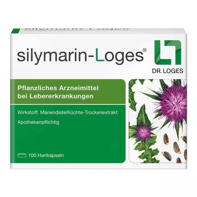 SILYMARIN-Loges kietosios kapsulės, 100 vnt