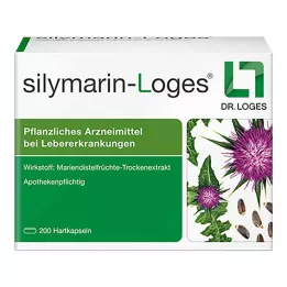 SILYMARIN-Loges kietosios kapsulės, 200 vnt