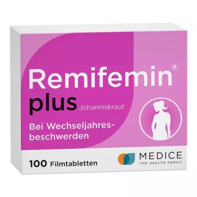 remifemin® PLUS jonažolė, 100 vnt remifemin® PLUS jonažolė, 100 vnt