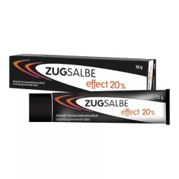 ZUGSALBE poveikis 20% tepalas, 15 g