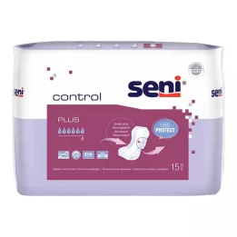 SENI Kontrolinis šlapimo nelaikymo įklotas plius, 15 vnt