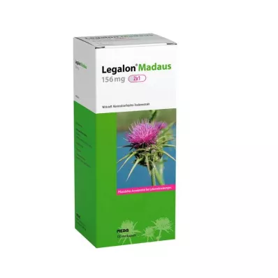 Legalon 156 mg Madaus kietos kapsulės, 120 vnt