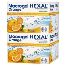 MACROGOL HEXAL Orange Plv.z.Her.Lsg.z.Einn.Btl., 100 vnt