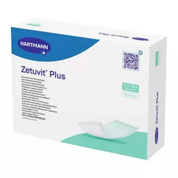 ZETUVIT Plius itin stiprus absorbuojantis kompresas sterilus 15x20 cm, 10 vnt