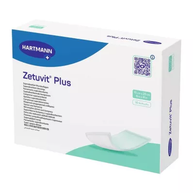 Zetuvit Plus itin stiprus siurbimo kompresas sterilus 15x20cm, 10 vnt