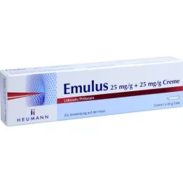 EMULUS 25 mg/g + 25 mg/g kremo, 30 g