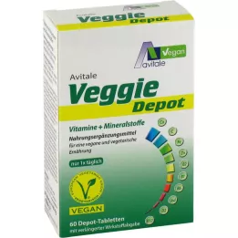 VEGGIE Depot Vitamins+Minerals tabletės, 60 kapsulių