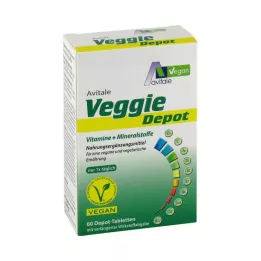 VEGGIE Depot Vitamins+Minerals tabletės, 60 kapsulių