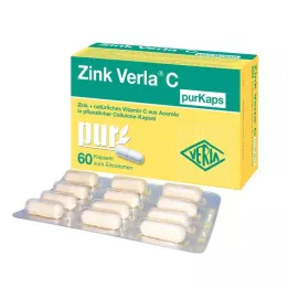 ZINK VERLA C purKaps, 60 kapsulių