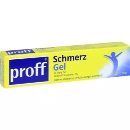 PROFF Skausmo gelis 50 mg/g, 50 g