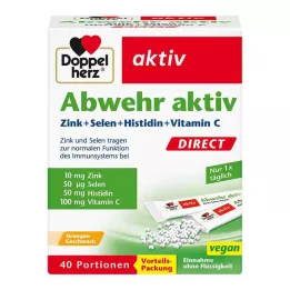 DOPPELHERZ Gynybinis aktyvus DIRECT Granulės, 40 vnt