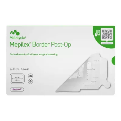 Mepilex Border Post-Op putplasčio tvarsčių klijai 9x10 cm, 10 vnt Mepilex Border Post-Op putplasčio tvarsčių klijai 9x10 cm, 10 vnt