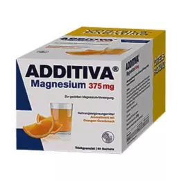 ADDITIVA Magnio 375 mg paketėliai, 60 vnt