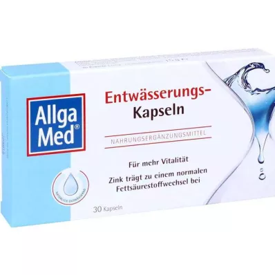 ALLGA MED Drenavimo kapsulės, 30 vnt