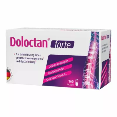 Doloctan forte kapsulės, 160 vnt Doloctan forte kapsulės, 160 vnt