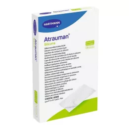 Atrauman Silicone sterilūs 5x7 cm kompresai, 10 vnt
