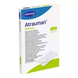 Atrauman Silicone sterilūs 7,5x10 cm kompresai, 10 vnt