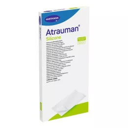 Atrauman Silicone sterilūs 10x20 cm kompresai, 10 vnt