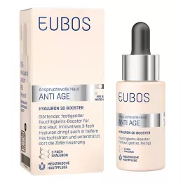 EUBOS ANTI-AGE Hyaluron 3D Booster gelis, 30 ml
