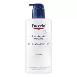 EUCERIN UreaRepair ORIGINAL Skalbimo skystis 5%, 400 ml