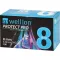 WELLION PROTECT PRO Saugios 30 G 8 mm adatos, 100 vnt