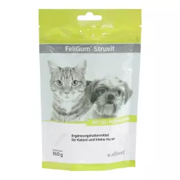 Feligum Struvit kramtomi lašai katėms / mažiems šunims, 160 g