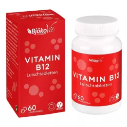 VITAMIN B12 VEGAN Pastilės, 60 kapsulių