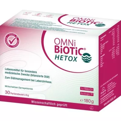 OMNI BiOTiC Hetox paketėlis, 30X6 g