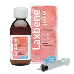 LAXBENE jaunesnysis 500 mg/ml geriamasis tirpalas vaikams 6M-8J, 200 ml