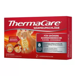 THERMACARE didesniems skausmo plotams, 2 vnt