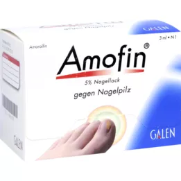 AMOFIN 5% nagų lakas, 3 ml