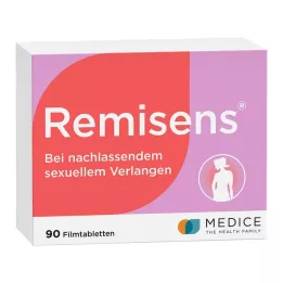 REMISENS Plėvele dengtos tabletės, 90 vnt