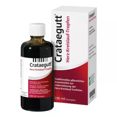 Crataegutt širdies ir kraujagyslių lašai, 100 ml Crataegutt širdies ir kraujagyslių lašai, 100 ml