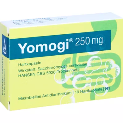 YOMOGI 250 mg kietosios kapsulės, 10 vnt