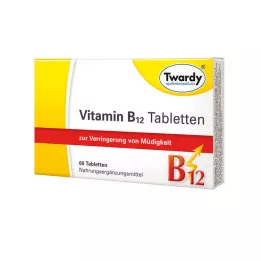 VITAMIN B12 TABLETĖS, 60 vnt