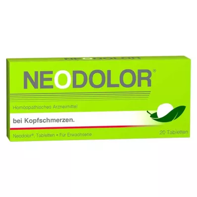 Neodolor tabletės, 20 vnt