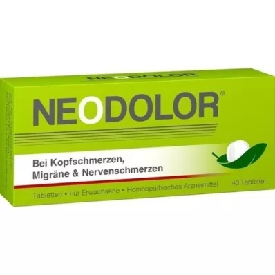 NEODOLOR Tabletės, 40 vnt