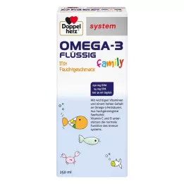 DOPPELHERZ Omega-3 skysta šeimos sistema, 250 ml