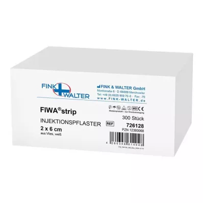 INJEKTIONSPFLASTER Fleece 2x6 cm, 300 vnt