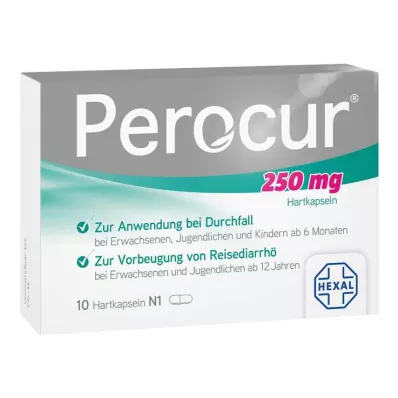PEROCUR 250 mg kietosios kapsulės, 10 vnt PEROCUR 250 mg kietosios kapsulės, 10 vnt