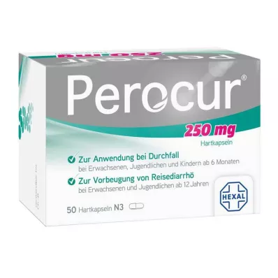 Perocur 250 mg kietos kapsulės, 50 vnt Perocur 250 mg kietos kapsulės, 50 vnt