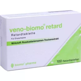 VENO-BIOMO retard pailginto atpalaidavimo tabletės, 100 vnt