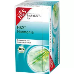 H&amp;S Ekologiškų Bacho gėlių harmonijos filtravimo maišelis, 20X1,5 g