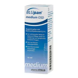 BLUPAN vidutinis OSD akių lašai, 10 ml