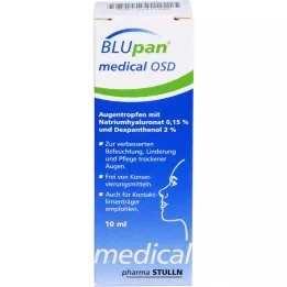 BLUPAN medicininiai OSD akių lašai, 10 ml