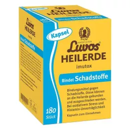 LUVOS Gydomasis molis imutox kapsulės, 180 kapsulių