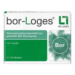 BOR-LOGES Tabletės, 120 vnt