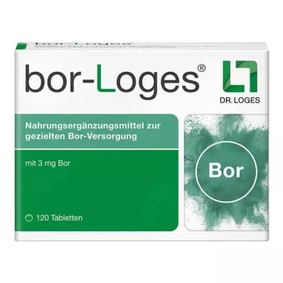 BOR-LOGES Tabletės, 120 vnt BOR-LOGES Tabletės, 120 vnt